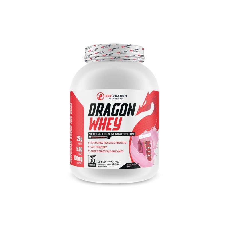 Red Dragon Whey - Strawberry Milk