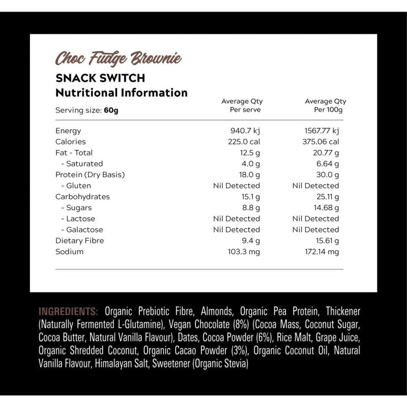 Switch Nutrition Switch Nutritionack Switch Bar