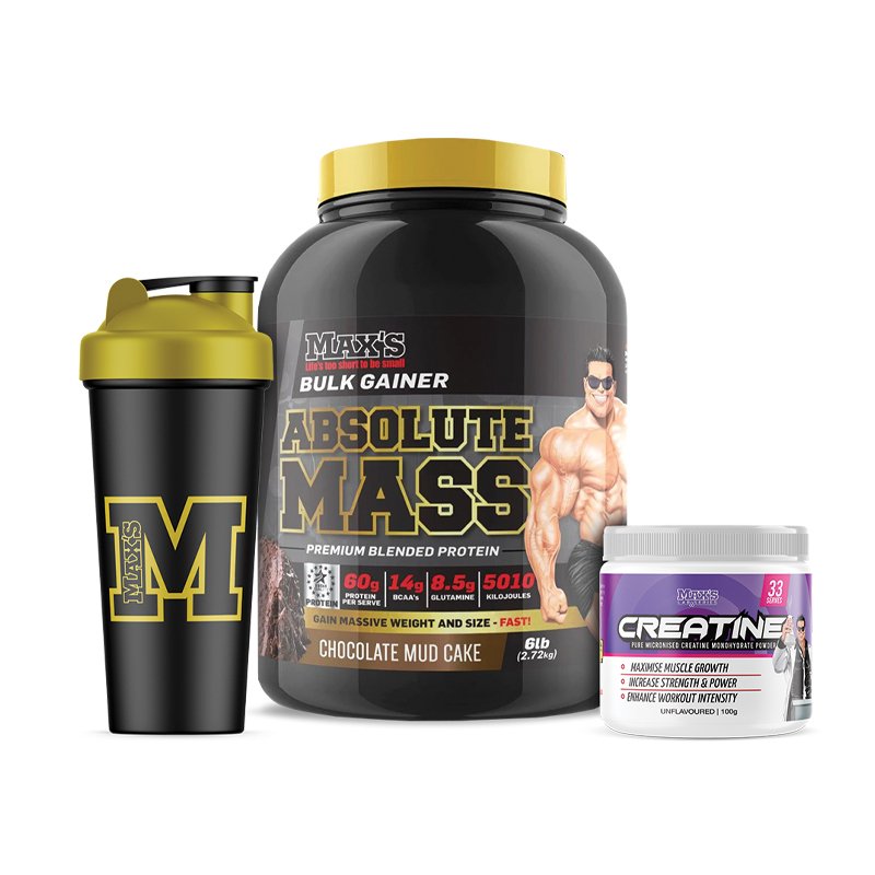 Maxs Supplements Muscle Mass Bundle