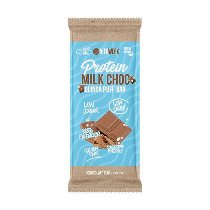 Vitawerx Block 100G Milk Choc