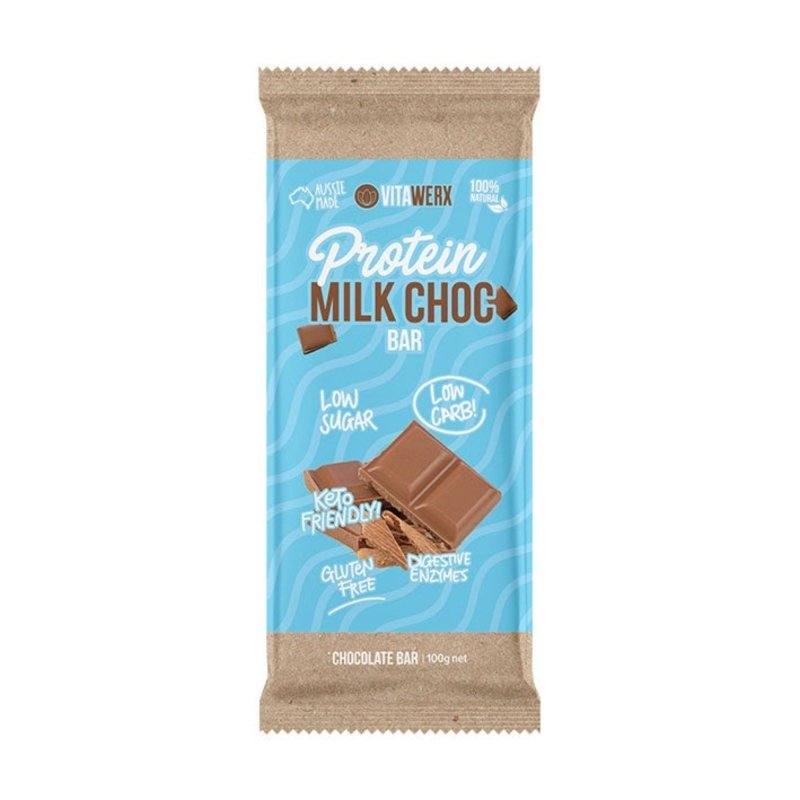 Vitawerx Block 100G Milk Choc