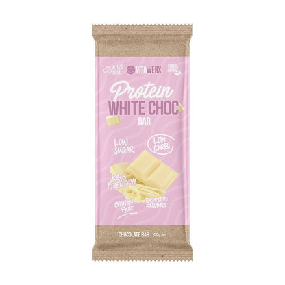 Vitawerx Block 100G White Choc