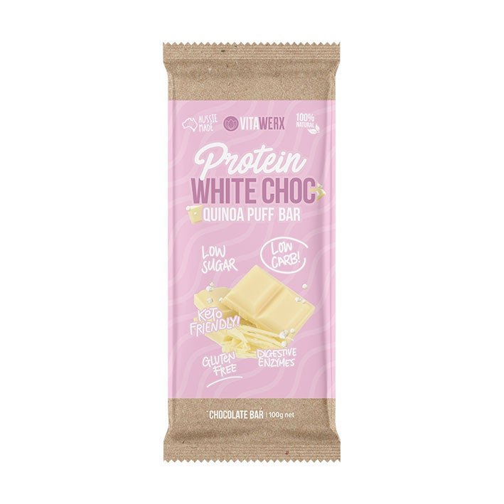 Vitawerx Block 100G White Choc