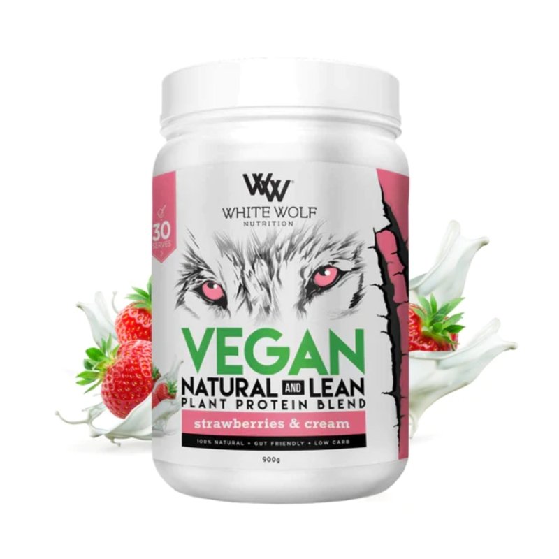 White Wolf Vegan Natural And Lean Plant Protein Powder