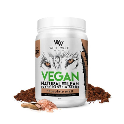 White Wolf Vegan Natural And Lean Plant Protein Powder