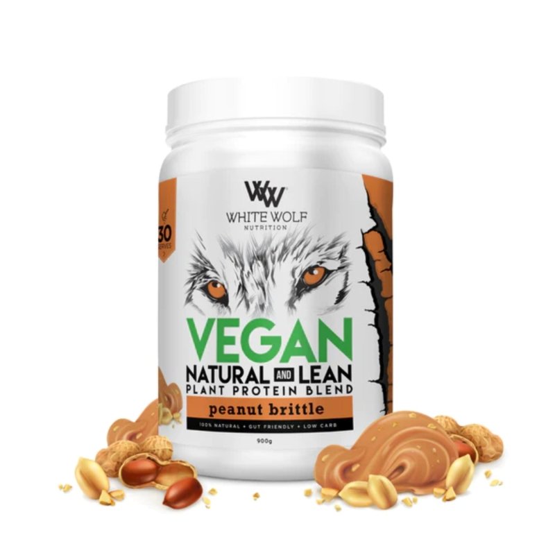 White Wolf Vegan Natural And Lean Plant Protein Powder