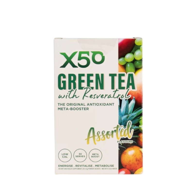 X50 GreenTea - 30 Serve Assorted