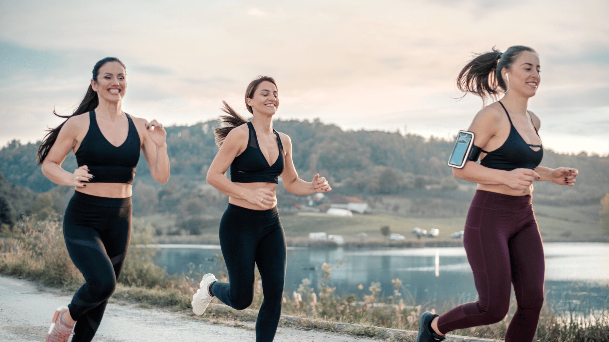 woman jogging